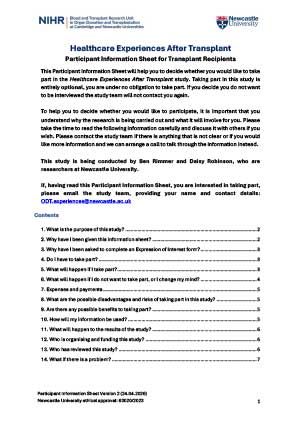 Participant-information-sheet-(PREM)_Transplant-recipients-th WD Patient Register UK